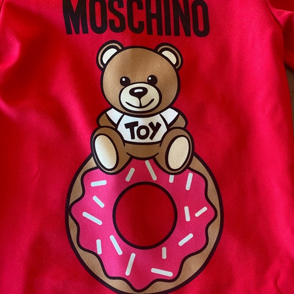 Moschino Baby Toy/Donut Red Dress -Size 2/92cm - Picture 2 of 3